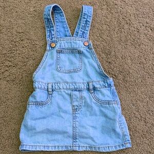 Old Navy soft denim overalls